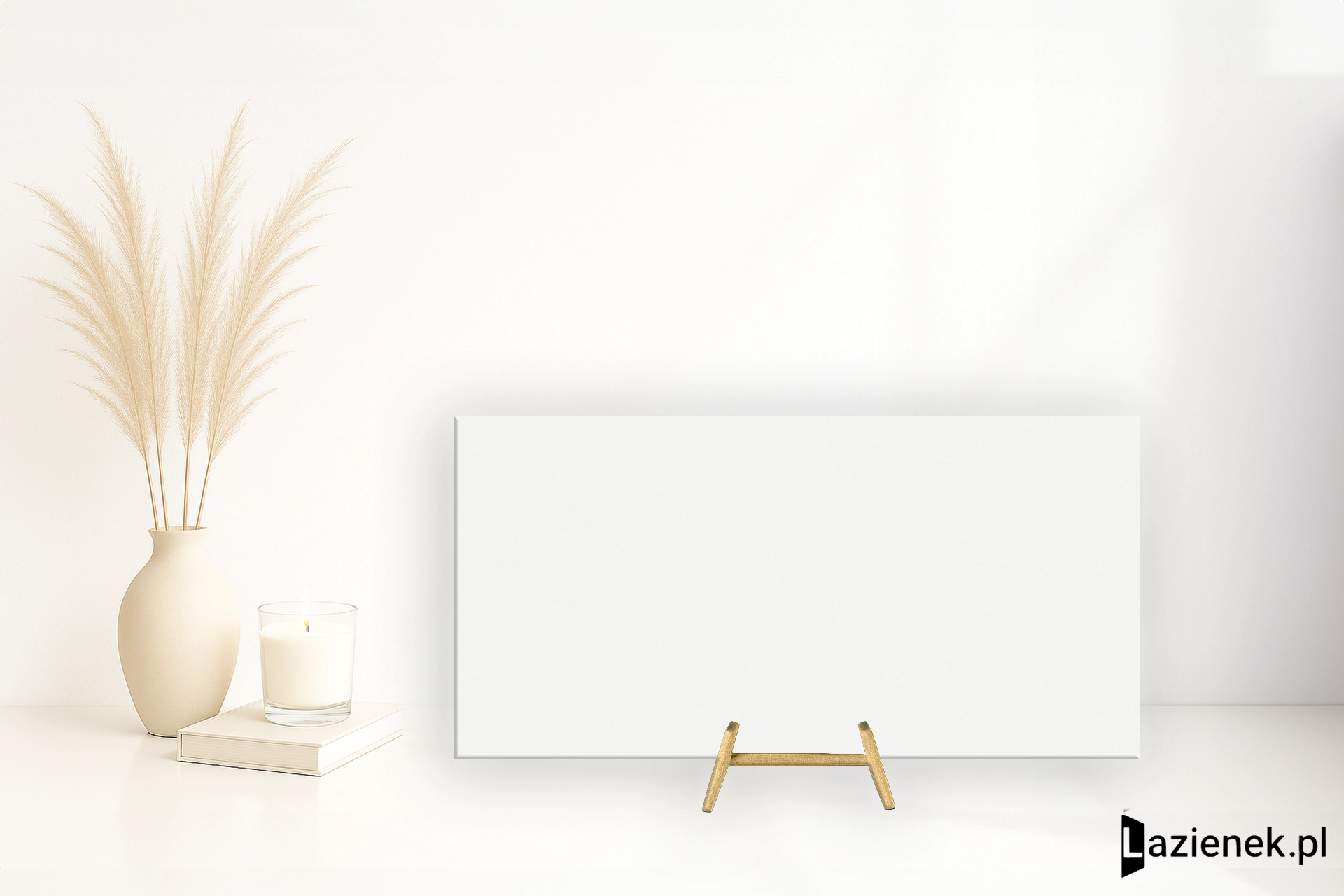 Cotto D'este Black White Ultrawhite jedwabista 50x100 cm gr. 6 mm - płytka rektyfikowana / EK9KB61